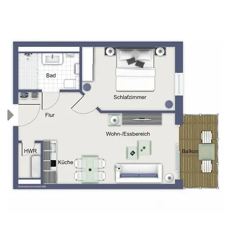 Apartment Linden-palais 21 *